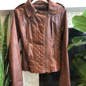 Vegan Leather Jacket